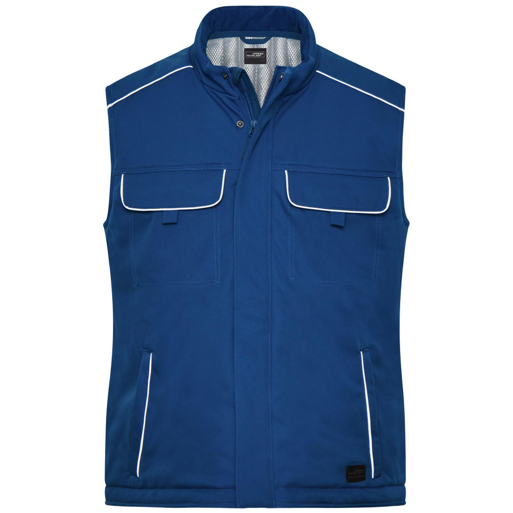 Workwear Softshell Padded Vest - SOLID - - Professionelle Softshellweste mit warmem Innenfutter und hochwertigen Details im cleanen Look