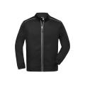 Men's Knitted Workwear Fleece Jacket - SOLID - - Pflegeleichte Strickfleece-Jacke