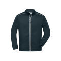 Men's Knitted Workwear Fleece Jacket - SOLID - - Pflegeleichte Strickfleece-Jacke