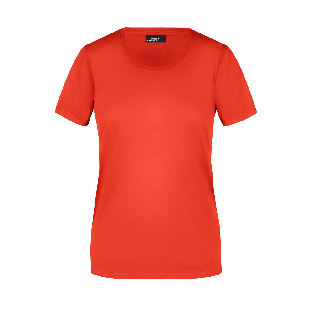 Ladies' Basic-T-Leicht tailliertes T-Shirt aus Single Jersey