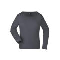 Ladies' Shirt Long-Sleeved Medium - Langarm T-Shirt aus Single Jersey