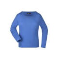 Ladies' Shirt Long-Sleeved Medium - Langarm T-Shirt aus Single Jersey
