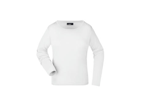 Ladies' Shirt Long-Sleeved Medium-Langarm T-Shirt aus Single Jersey