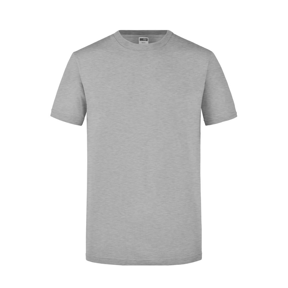 Men's Slim Fit-T-Figurbetontes Rundhals-T-Shirt