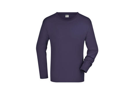 Men's Long-Sleeved Medium-Langarm T-Shirt aus Single Jersey