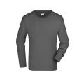Men's Long-Sleeved Medium - Langarm T-Shirt aus Single Jersey