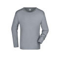Men's Long-Sleeved Medium - Langarm T-Shirt aus Single Jersey