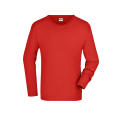 Men's Long-Sleeved Medium - Langarm T-Shirt aus Single Jersey