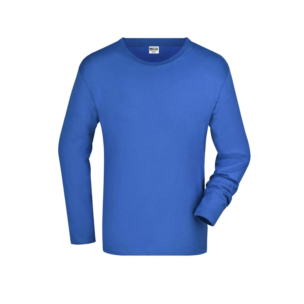 Men's Long-Sleeved Medium-Langarm T-Shirt aus Single Jersey