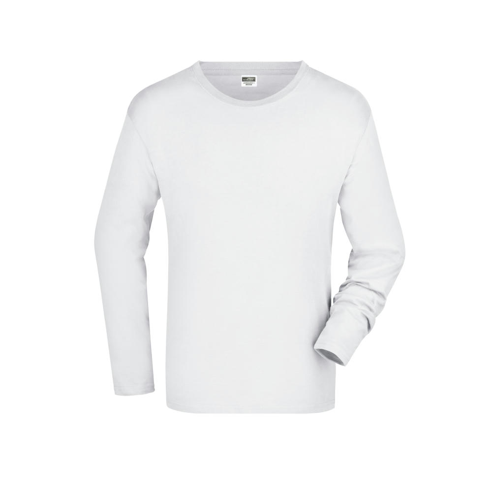 Men's Long-Sleeved Medium-Langarm T-Shirt aus Single Jersey