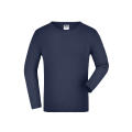 Junior Shirt Long-Sleeved Medium - Langarm T-Shirt aus Single Jersey