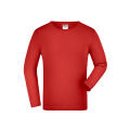 Junior Shirt Long-Sleeved Medium - Langarm T-Shirt aus Single Jersey