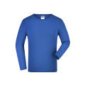 Junior Shirt Long-Sleeved Medium - Langarm T-Shirt aus Single Jersey