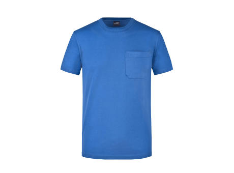 Men's Round-T Pocket-Klassisches T-Shirt mit Brusttasche