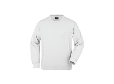 Men's Round Sweat Pocket-Klassisches Sweatshirt mit Brusttasche