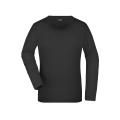 Ladies' Stretch Shirt Long-Sleeved - Langarm Shirt aus weichem Elastic-Single-Jersey