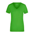 Ladies' Stretch V-T - T-Shirt aus weichem Elastic-Single Jersey