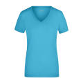 Ladies' Stretch V-T - T-Shirt aus weichem Elastic-Single Jersey