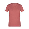 Ladies' Heather T-Shirt - Modisches T-Shirt mit V-Ausschnitt