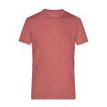 Men's Heather T-Shirt - Modisches T-Shirt mit V-Ausschnitt