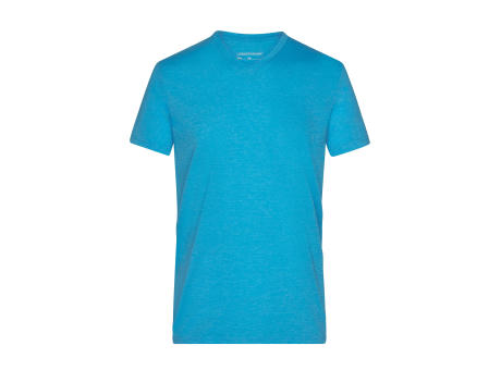 Men's Heather T-Shirt-Modisches T-Shirt mit V-Ausschnitt
