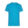 Men's Heather T-Shirt - Modisches T-Shirt mit V-Ausschnitt