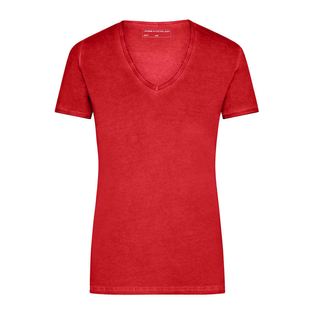 Ladies' Gipsy T-Shirt-Trendiges T-Shirt mit V-Ausschnitt