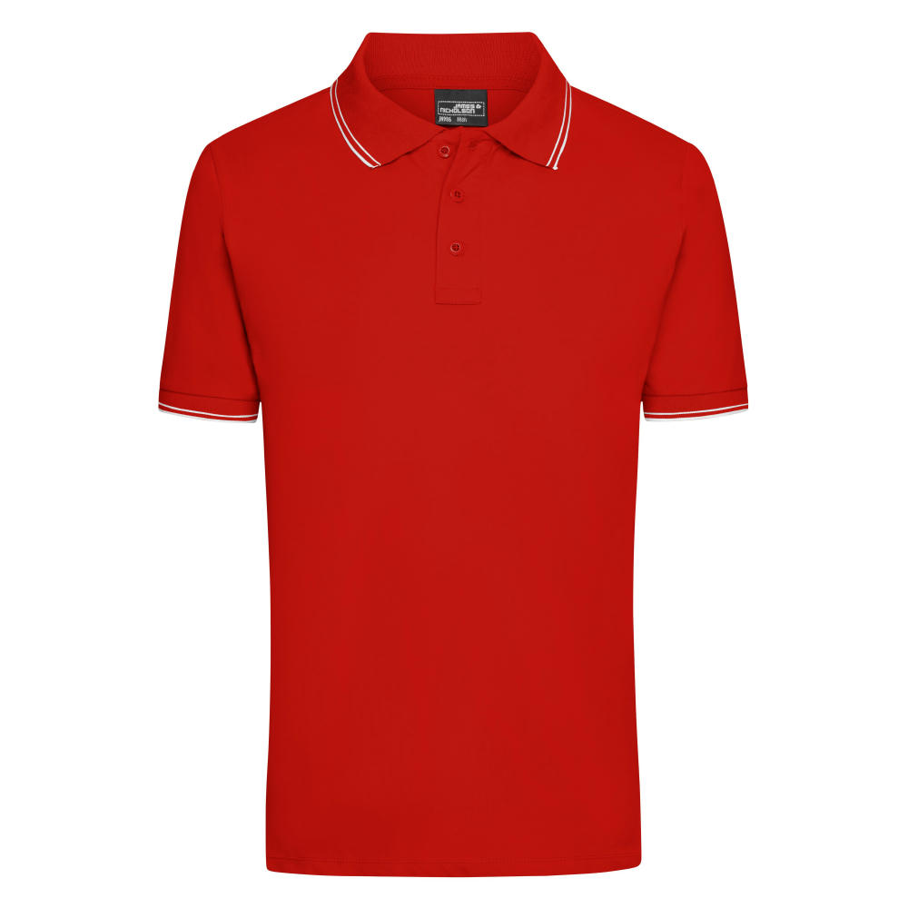 Men's Polo - Polo in elastischer Piqué-Qualität