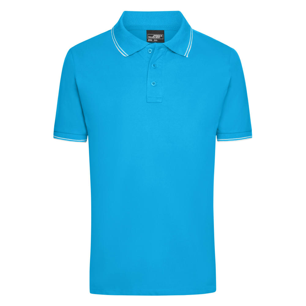 Men's Polo - Polo in elastischer Piqué-Qualität