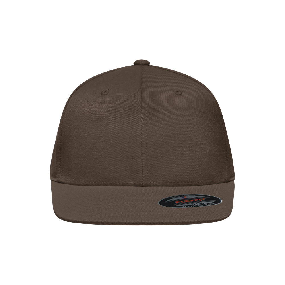 Flexfit® Flat Peak Cap-6 Panel Cap ohne Verschluss