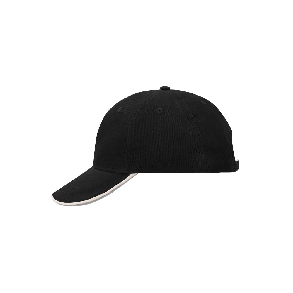 6 Panel Double Sandwich Cap-6 Panel Cap mit doppeltem Sandwich