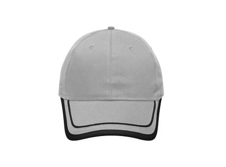 6 Panel Piping Cap-Brushed 6 Panel Cap