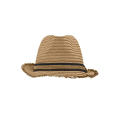 Trendy Summer Hat - Trendstarker Hut mit modischer Fransenkrempe
