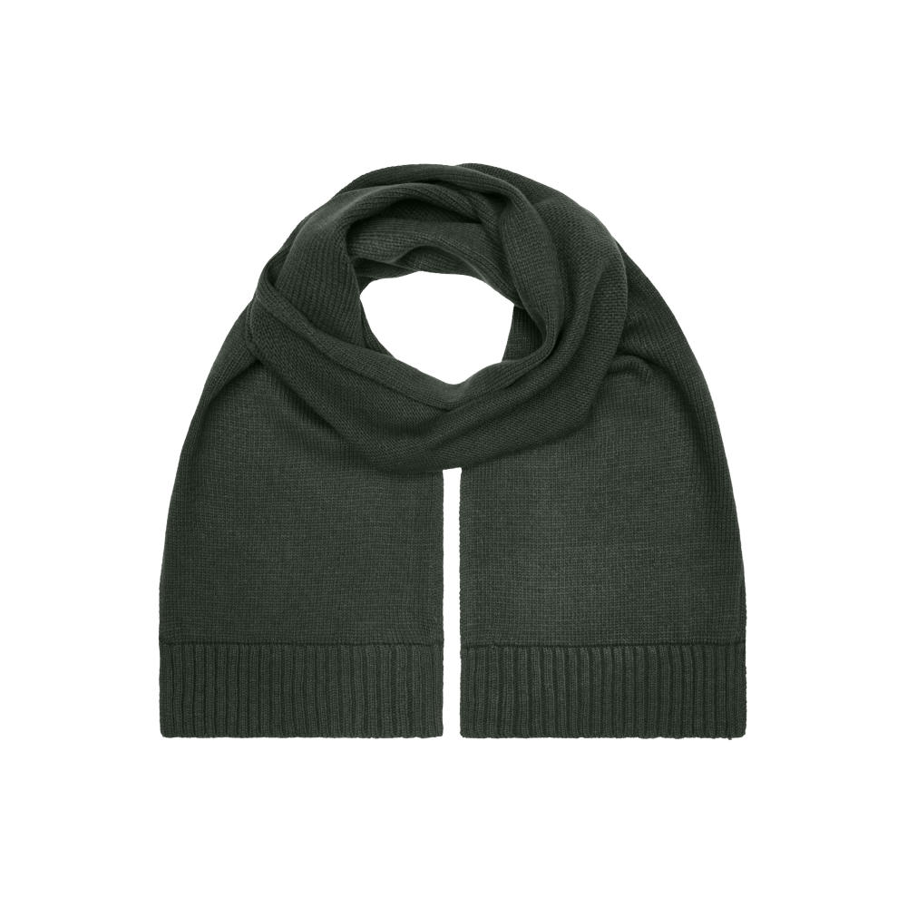 Melange Scarf Basic-Eleganter Strickschal aus Melange-Garnen