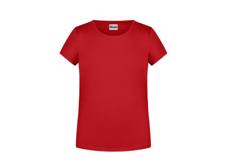 Girls' Basic-T-T-Shirt für Kinder in klassischer Form