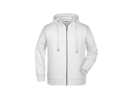 Men's Zip Hoody-Sweatjacke mit Kapuze und Reißverschluss