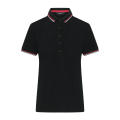 Ladies' Polo - Klassisches Polo mit Kontraststreifen an Kragen und Armbündchen in Piqué-Qualität
