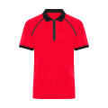 Men's Zip-Polo - Polo mit Reißverschluss aus Funktions-Polyester für Promotion, Sport und Freizeit