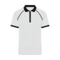 Men's Zip-Polo - Polo mit Reißverschluss aus Funktions-Polyester für Promotion, Sport und Freizeit