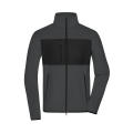 Men's Fleece Jacket   GRS - Fleecejacke im Materialmix