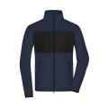 Men's Fleece Jacket   GRS - Fleecejacke im Materialmix