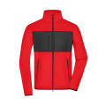 Men's Fleece Jacket   GRS - Fleecejacke im Materialmix