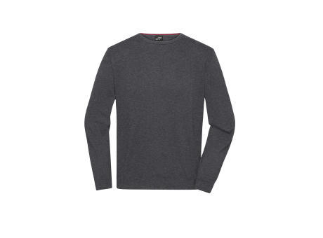 Men's Round-Neck Pullover - Klassischer Baumwoll-Pullover