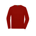 Men's Round-Neck Pullover-Klassischer Baumwoll-Pullover