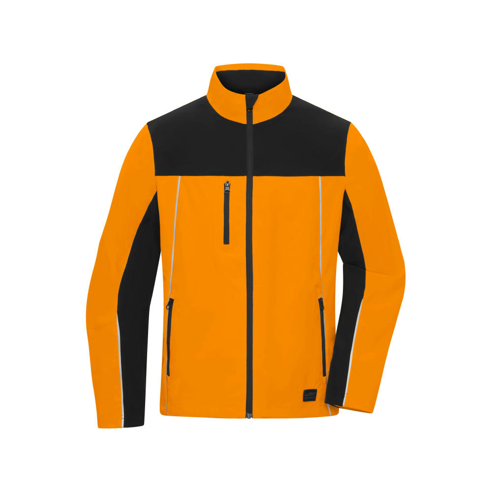 Signal-Workwear Jacket-Leichte, elastische Jacke in Signalfarbe