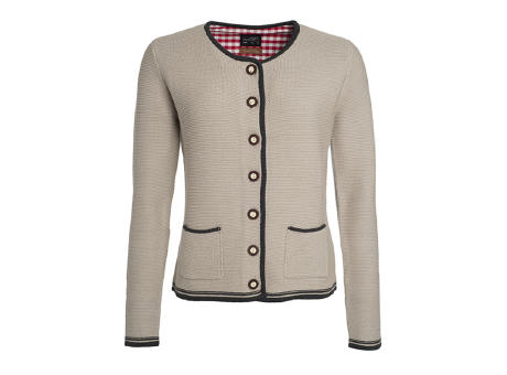 Ladies' Traditional Knitted Jacket-Strickjacke im klassischen Trachtenlook