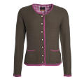 Ladies' Traditional Knitted Jacket-Strickjacke im klassischen Trachtenlook