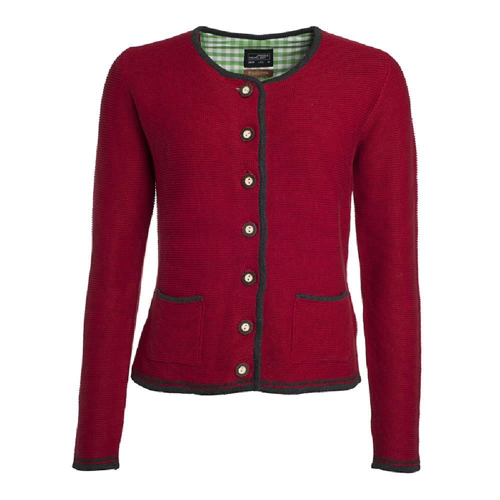 Ladies' Traditional Knitted Jacket-Strickjacke im klassischen Trachtenlook