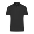 Men's Plain Polo - Polo mit Button-Down Kragen
