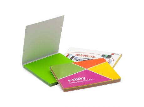 e-sticky Standardfarben im Kartoncover